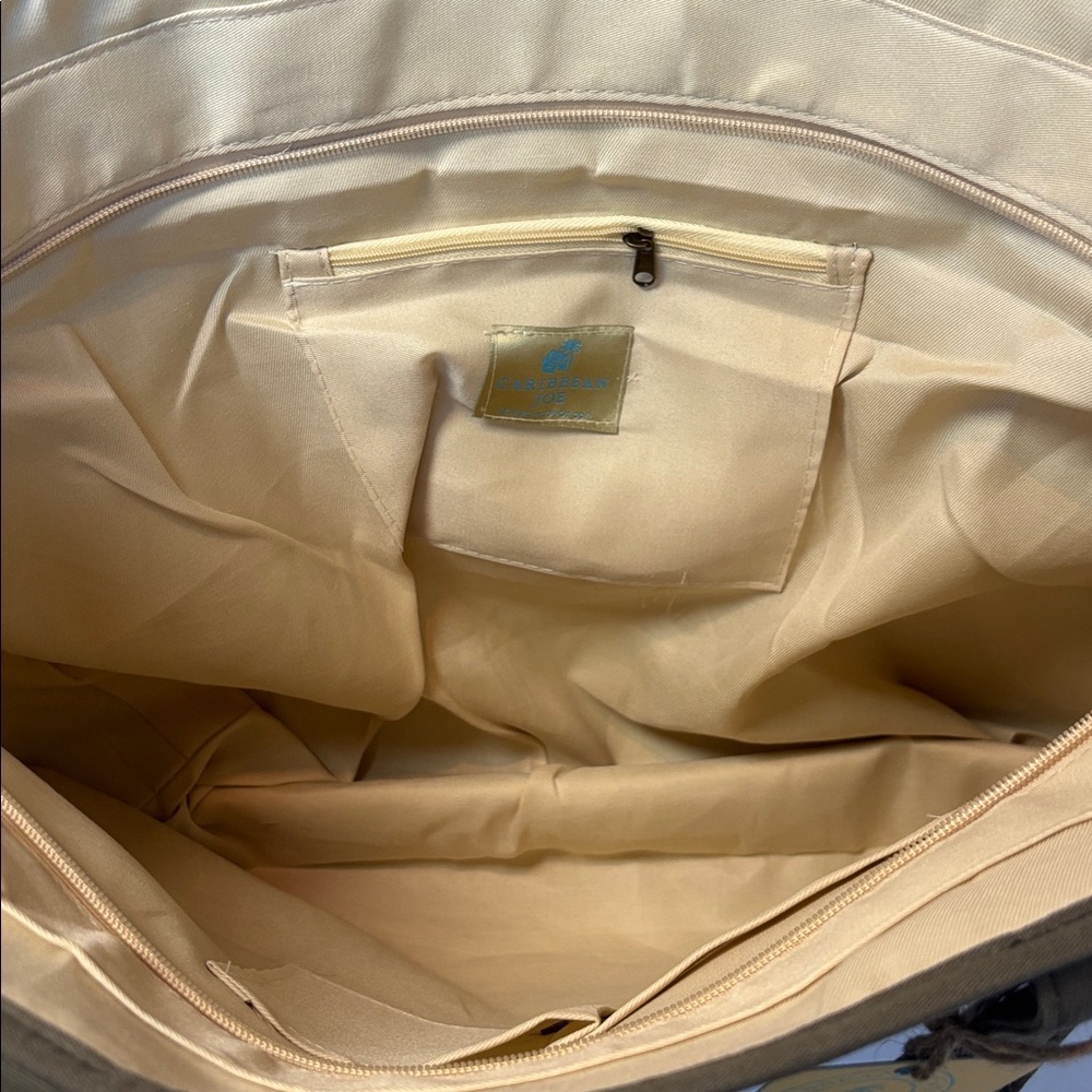 NEW! Caribbean Joe Oversized Tote / Overnight Bag - Picture 7 of 7